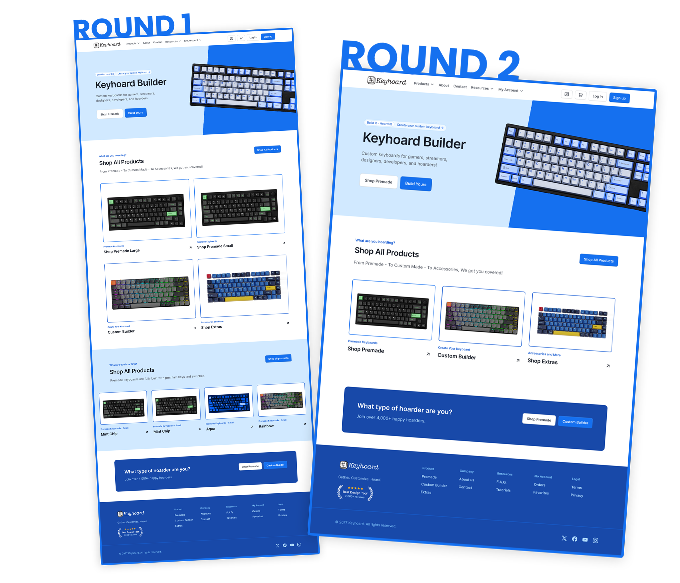 Keyhoard High-Fidelity Prototypes